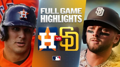 ASTROS vs. PADRES: Official Full Game Highlights (August 9) | 2026 MLB Season